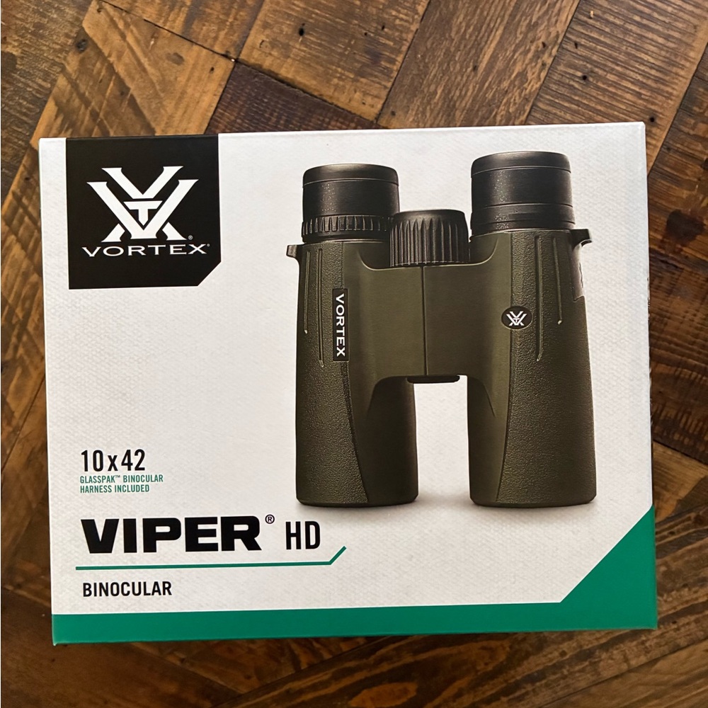Vortex Viper HD Binoculars - Forest Green- Brand New
